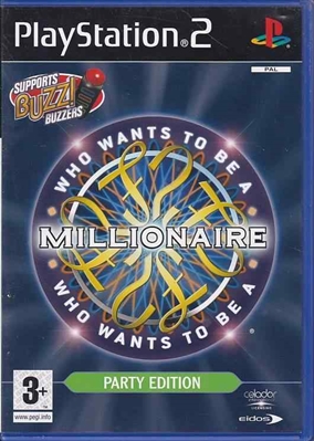 Who Wants To Be A Millionaire: Party Edition - PS2 (B Grade) (Genbrug)